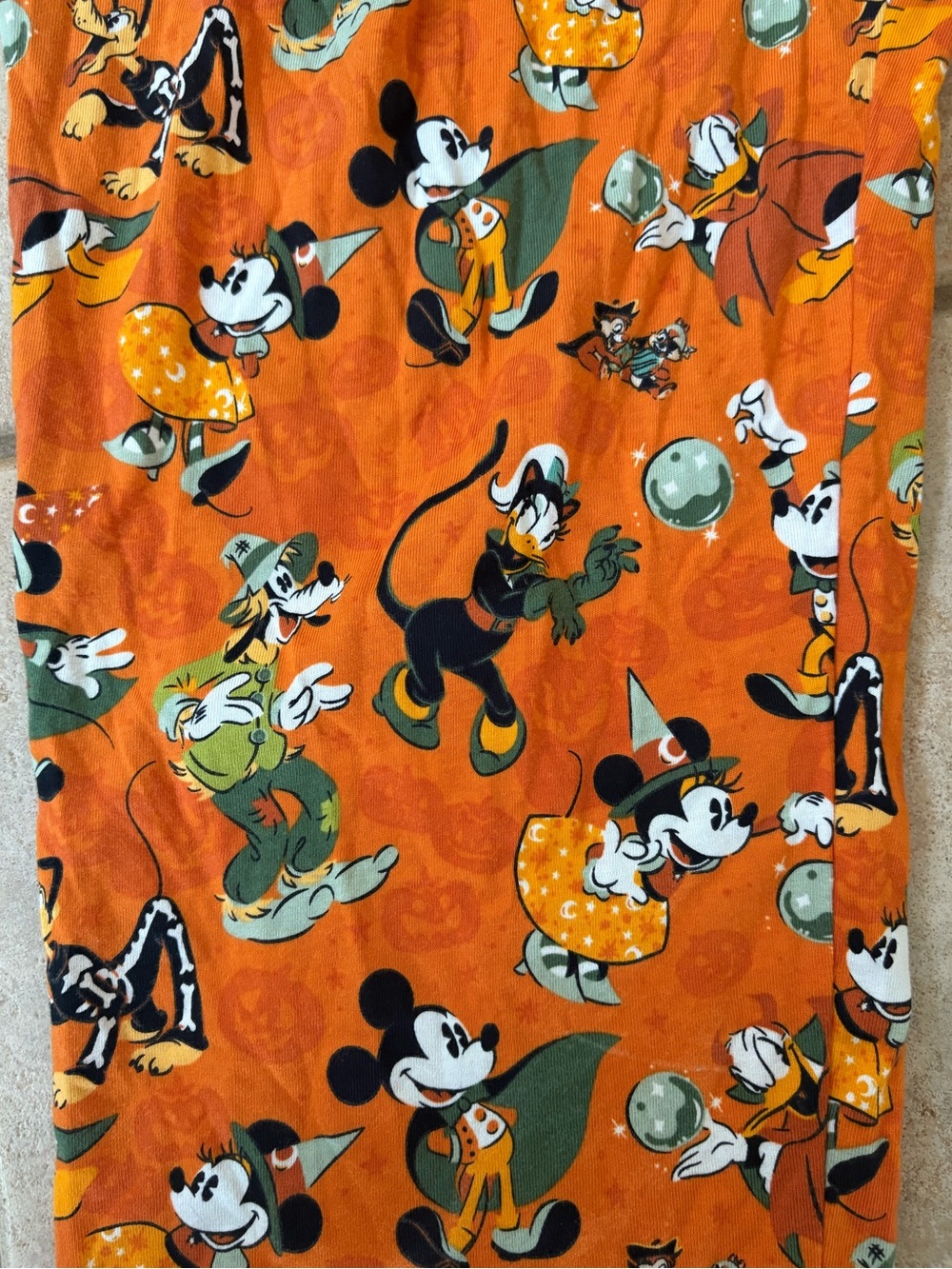 Disney Halloween Lounge Pants Mickey Mouse Minnie Pluto Donald Duck‎ - Picture 2 of 3